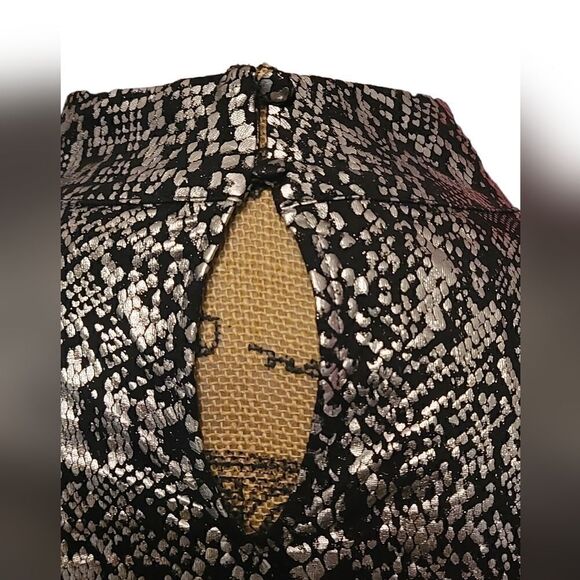 Michael Kors Snake Print Top Size L - Picture 5 of 8